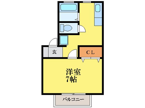 昭和町五丁目 徒歩4分 2階の物件間取画像